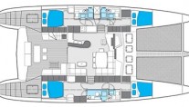 Sunreef 62 BLAZE II  -  Layout